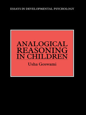 cover image of Analogical Reasoning in Children